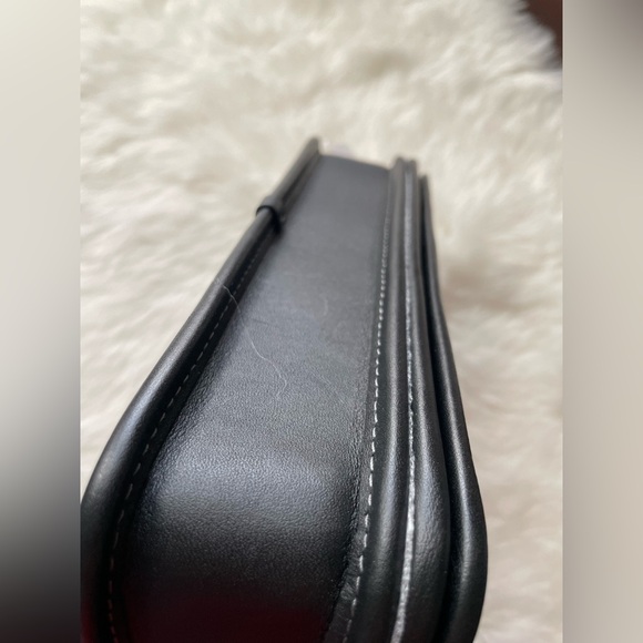 New! Coach Dinky Black Leather Bag - Picture 3 of 9